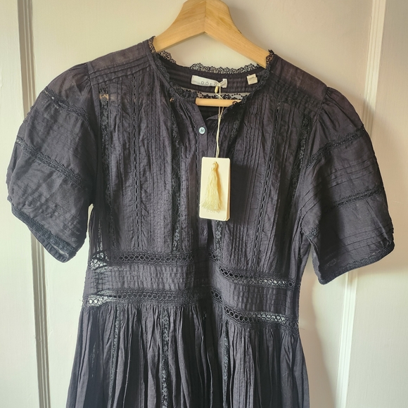 Doen Violet Black Midi Dress - Picture 6 of 13